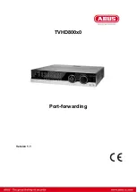 Предварительный просмотр 7 страницы Abus TVHD800 0 Series Manual