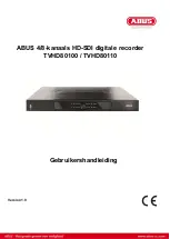 Предварительный просмотр 117 страницы Abus TVHD80100 User Manual