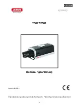 Предварительный просмотр 3 страницы Abus TVIP52501 User Manual