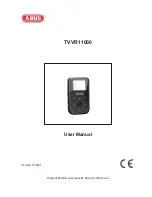 Предварительный просмотр 1 страницы Abus TVVR11000 User Manual