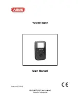 Предварительный просмотр 20 страницы Abus tvvr11002 User Manual