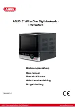 Предварительный просмотр 1 страницы Abus TVVR20001 User Manual