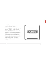 Предварительный просмотр 100 страницы Abus TVVR30004 Quick Manual