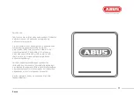 Preview for 77 page of Abus TVVR33005 Quick Manual