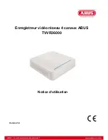 Предварительный просмотр 183 страницы Abus TVVR36000 User Manual