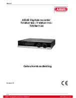 Предварительный просмотр 128 страницы Abus TVVR41100 User Manual