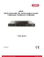 Предварительный просмотр 59 страницы Abus TVVR41200 User Manual