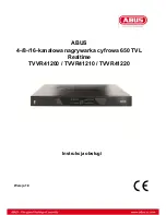 Предварительный просмотр 293 страницы Abus TVVR41200 User Manual