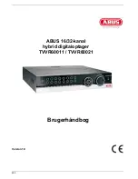 Предварительный просмотр 263 страницы Abus TVVR60011 User Manual