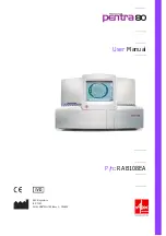 ABX Pentra 80 RAB108BA User Manual предпросмотр