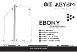 Abysm Gaming EBONY RGB DEEP Series User Manual preview