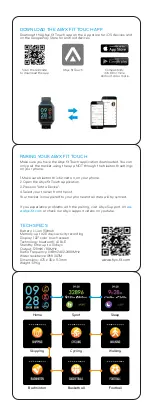 Preview for 2 page of Abyx Fit Touch User Manual