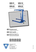 Preview for 1 page of AC Hydraulic 18 010 00 User Manual