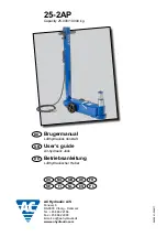 AC Hydraulic 25-2AP User Manual preview