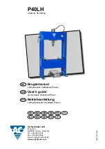 Preview for 1 page of AC Hydraulic P40LH User Manual