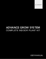 Preview for 1 page of AC Infinity Advance Grow Tent Kit User Manual