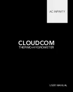 AC Infinity CLOUDCOM User Manual предпросмотр