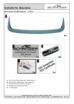 Предварительный просмотр 3 страницы AC Schnitzer 5131 501 110 Fitting Instructions Manual