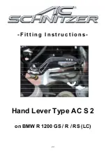 Предварительный просмотр 23 страницы AC Schnitzer AC S II Fitting Instructions Manual