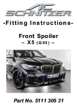 Preview for 17 page of AC Schnitzer G05 Fitting Instructions Manual