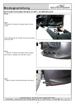 Preview for 15 page of AC Schnitzer X3 M-Technik Fitting Instructions Manual