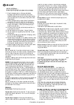 Предварительный просмотр 10 страницы AC 25-2AP User Manual