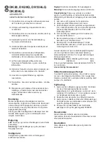 Предварительный просмотр 2 страницы AC DK13HLQ User Manual