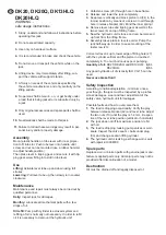 Предварительный просмотр 3 страницы AC DK13HLQ User Manual