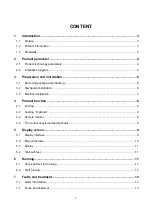 Предварительный просмотр 2 страницы AC MGA0800/A1 User Manual