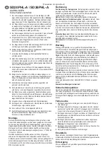 Предварительный просмотр 8 страницы AC SD20PHL-A User Manual