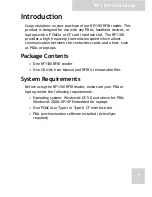 Предварительный просмотр 3 страницы ACA Digital Corporation RF1100 User Manual