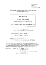 Preview for 2 page of ACA 8KCAB 2003 Flight Operations Manual