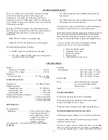 Preview for 3 page of ACA ALLERTOR 125 Installation, Operation, Maintenance And Parts Manual