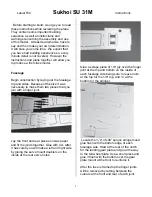 Preview for 2 page of Academy of Model Aeronautics Sukhoi SU 31M Instructions Manual