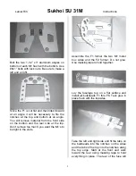 Preview for 3 page of Academy of Model Aeronautics Sukhoi SU 31M Instructions Manual