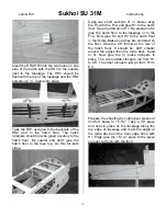 Preview for 8 page of Academy of Model Aeronautics Sukhoi SU 31M Instructions Manual