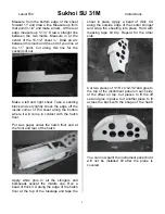 Preview for 9 page of Academy of Model Aeronautics Sukhoi SU 31M Instructions Manual