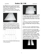 Preview for 19 page of Academy of Model Aeronautics Sukhoi SU 31M Instructions Manual