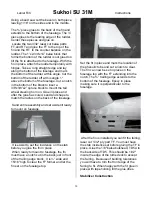 Preview for 20 page of Academy of Model Aeronautics Sukhoi SU 31M Instructions Manual