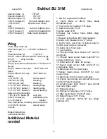 Preview for 26 page of Academy of Model Aeronautics Sukhoi SU 31M Instructions Manual