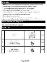 Preview for 3 page of ACADEMY 157822 Assembly Instructions And User'S Manual