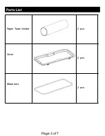 Предварительный просмотр 4 страницы ACADEMY FSAAPT2105 Assembly Instructions & User Manual