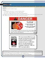 Preview for 2 page of Acadia Hearth AH2613i Manual