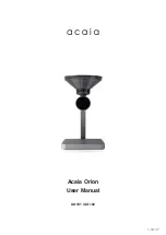 acaia AO101 User Manual preview