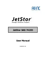 AC&NC JetStor SAS 742JD User Manual предпросмотр