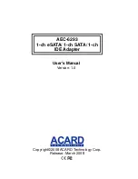 Acard AEC-6293 User Manual предпросмотр