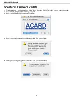 Предварительный просмотр 9 страницы Acard AEC-6293M User Manual