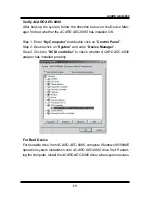 Предварительный просмотр 19 страницы Acard AEC-6880 User Manual