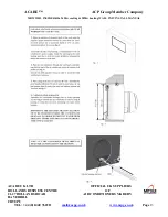 Preview for 13 page of Acare MRW 12HL Installation Manual