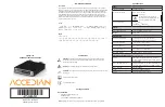 Preview for 1 page of Accedian Skylight LX Hardware Installation Manual